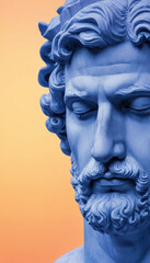 statue of an ancient roman philosopher