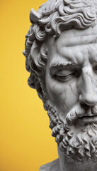 Obraz premium statue of an ancient roman philosopher