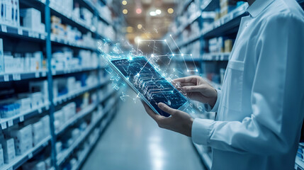An analysis of digital transformation in the pharmaceutical supply chain.