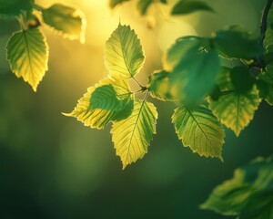 Soft sunlight filtering through leaves, warm and inviting, Nature, Soft tones, Photograph, Natural beauty