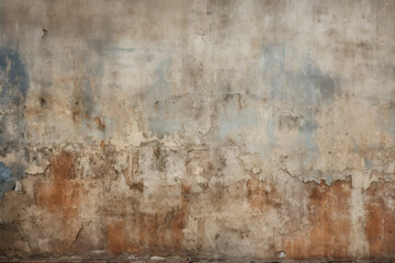 Obraz premium Processed collage of dirty brown concrete wall surface texture. Background for banner, backdrop