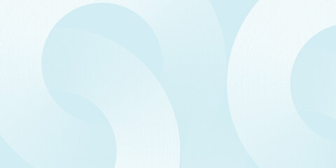 Modern abstract background. Glossy white gradient circle lines. Minimal geometric pattern. Simple graphic elements. Futuristic concept