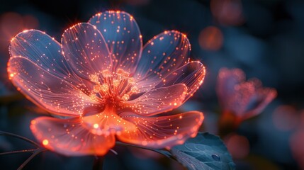 Glowing Flower