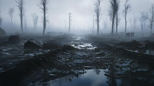 A Desolate Battlefield