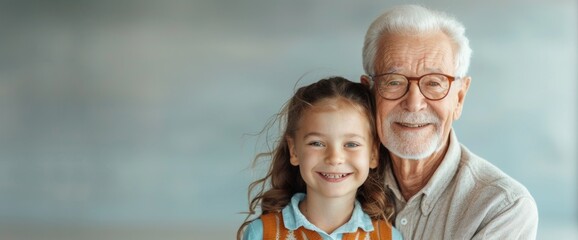 Fototapeta premium Cherished Moments The Joy of Generations Captured in a Heartwarming Portrait