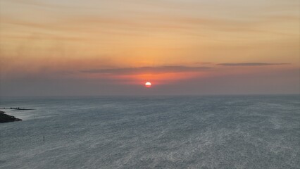 Aerial photo of Weipa Queensland Australia