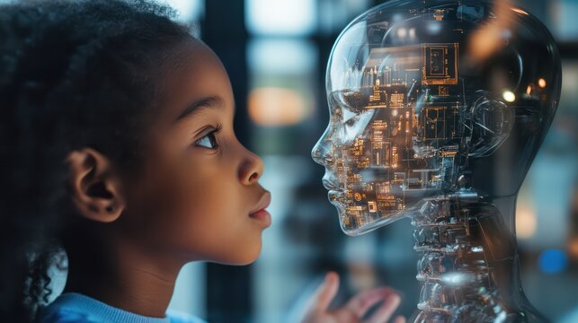 Exploring the ethical implications of AI on African American children. It focuses on privacy, education, and social development.