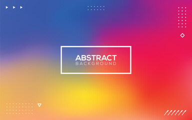 Fototapeta premium Abstract mix color gradient smooth background vector