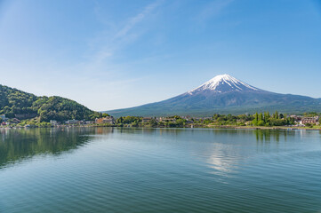 Obraz premium 富士山と河口湖