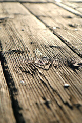 close up of a wooden floor