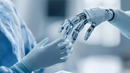 Robotic Hand and Human Hand