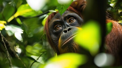 Obraz premium Endangered species status: Monitoring and assessing the risk of extinction for vulnerable animals and plants