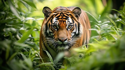 Obraz premium Endangered species status: Monitoring and assessing the risk of extinction for vulnerable animals and plants