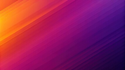 Gradient purple and orange abstract background with tilt angle