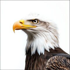 Obraz premium eagle isolated on white. background