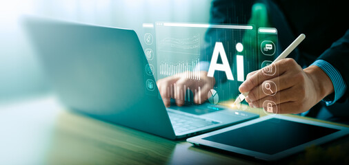 AI Integration in Business Technology by processing data, improving decision-making, developing innovative products, automating processes, and boosting competitiveness. future technology