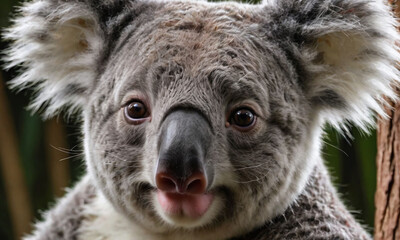 Obraz premium koala in a tree