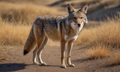 Fototapeta premium jackal in the wild