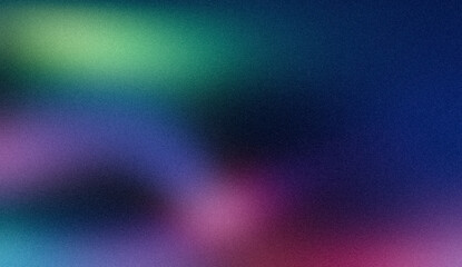 Abstract multicolored grainy backdrop design background. Vibrant red green blue color noisy gradient texture, soft, bright, glow, shine banner and poster.