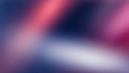 Abstract multicolored grainy backdrop design background. Vibrant magenta blue color noisy gradient texture, soft, bright, glow, shine banner and poster.