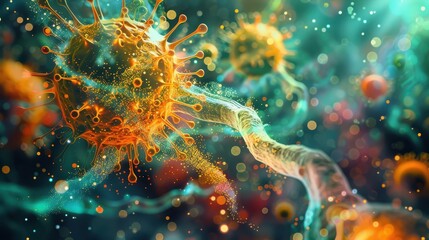 Microscopic World: Viruses and Bacteria in Molecular Detail