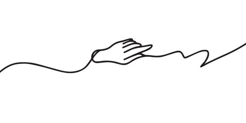 minimalist touch in line art