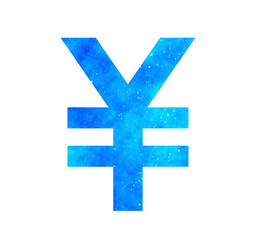 青い星空｜円マーク	