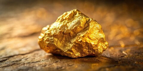 Lump of gold ore with natural texture background from a gold mine, gold, ore, mine, background, texture, natural