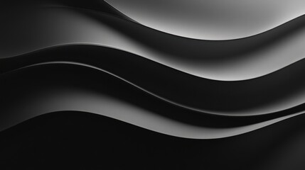 Abstract waves of light and shadow create a smooth, flowing design.