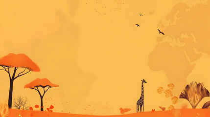 Cultural theme PPT background