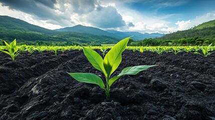 The depletion of natural resources becomes more apparent as climate change worsens, stressing the importance of sustainable management.