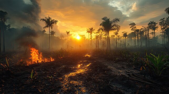 The depletion of natural resources becomes more apparent as climate change worsens, stressing the importance of sustainable management.