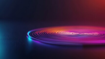 This composition features a holographic fingerprint scanner emitting radiant blue light patterns, emphasizing the realm of advanced digital security against a dark backdrop with subtle neon elements