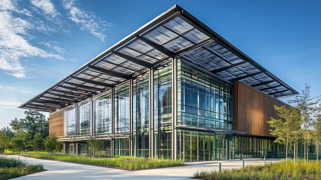 A facility for creating energy-efficient building designs and construction practices.