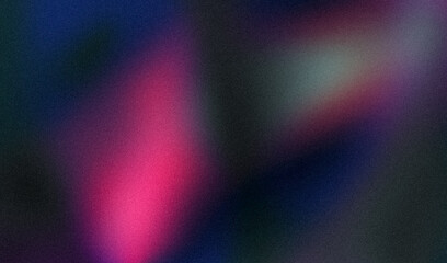 Elegant multicolored glowing grainy backdrop design. Soft purple blue color noisy gradient texture, bright, shine, glow, Vibrant, noise texture effect banner and poster.