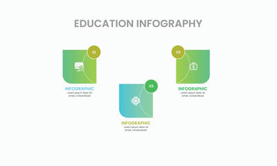 Education Infographic Presentation Template - Creative & Customizable Design for Learning