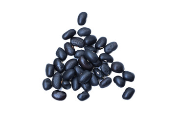 black olives, isolate of black beans seeds 