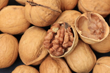 walnuts and nutcracker