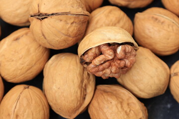 walnuts and nutcracker