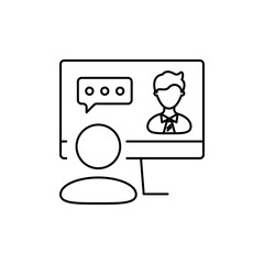 Q&A icon, Consultation Icons