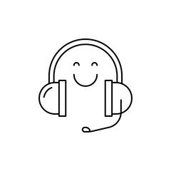 Friendly customer service icon, Consultation Icons