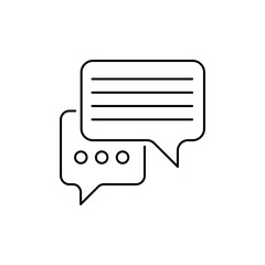 Chat icon, chat response icon, message icon, Consultation Icons