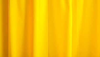 Vibrant Silky Yellow Curtain Fabric Background