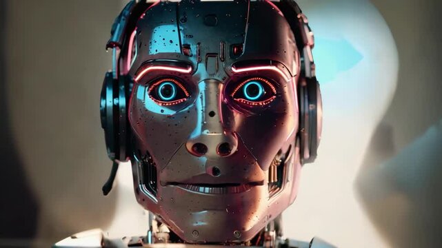 Android robot head