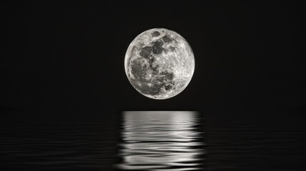 Full Moon Reflection