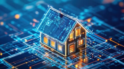 Home automation energy efficiency: Smart thermostats, lighting, and appliances reducing energy consumption