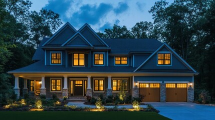 Home automation solutions featuring smart thermostats, lighting, and appliance control for an energy-efficient home