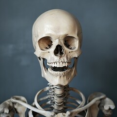 
Realistic photo of a skeleton head