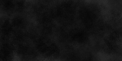 Fototapeta premium Grunge black background with craft paper texture. Abstract decorative blackboard or marble wall material. Black gray simple plain spot light.