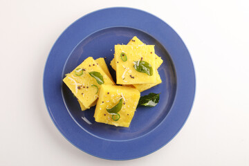 Dhokla an Indian breakfast most popular in Gujrat